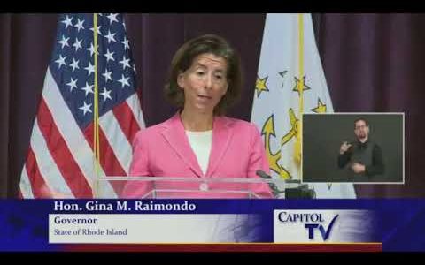 We Get Philosophical With Governor Raimondo! Weighing The Exigent Threat In Education vs. The World