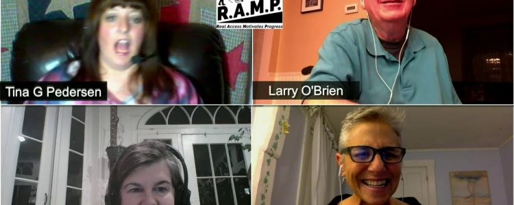 RAMP! Tina Pedersen Joins Catherine Taylor Rachel Balaban Larry O'Brien-Age Friendly Rhode Island!