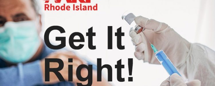 STATEMENT BY AARP RHODE ISLAND STATE DIRECTOR KATHLEEN CONNELL RE: VACCINATION