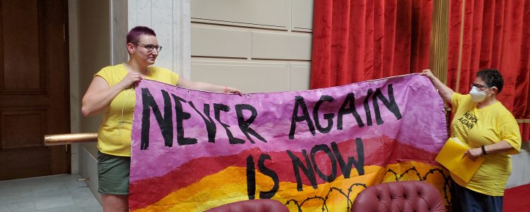 COMMUNITY ORGANIZERS AT STATEHOUSE; DEMAND PASSING OF BILLS IN THE WAKE OF TRIPLED ICE DETAINEES AT WYATT