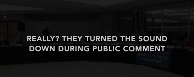 Lying? The Letter From RIDOH To The Bristol Warren School District! Plus! Did They Really Turn Down The Volume On Public Comment?