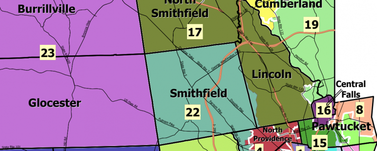 Did The RI Redistricting Co Chair Sen Stephen Archambault Just Gerrymander His New Home Into His Current District?