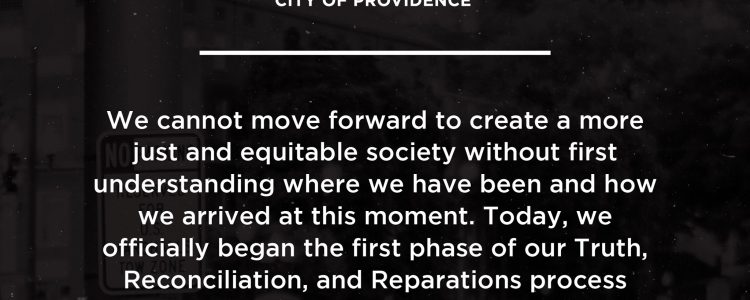 Providence Municipal Reparations Commission Appointed by Mayor Elorza & Providence City Council Submits Report to City of Providence