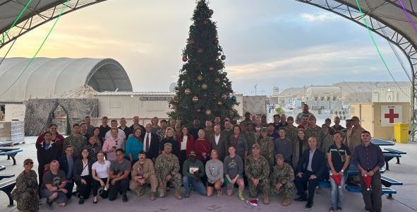 Congressman Cicilline Update: 22$+ Million Rhode Island / Spends Christmas with Troops in the Middle East