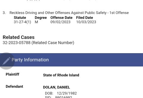 FLASH! IS A LEOBOR DEAL IN THE WORKS FOR PAWTUCKET POLICE OFFICER / CHILD SHOOTER PAWTUCKET POLICE OFFICER DANIEL DOLAN?