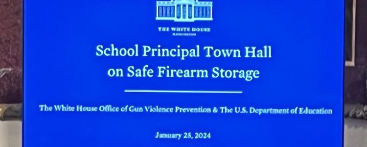 White House, US Department of Education & US Office of Gun Violence Prevention Triple Down on Firearm Safe Storage (Town Hall Video & Statements Included)